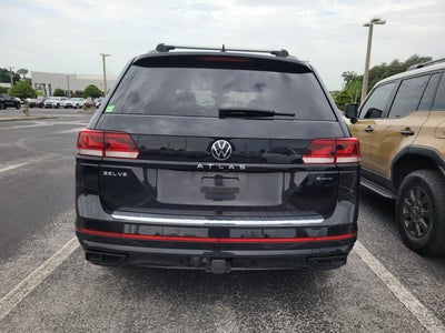 2023 Volkswagen Atlas 3.6L V6 SEL R-Line Black