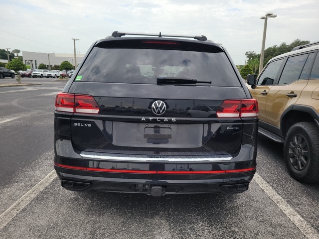 2023 Volkswagen Atlas 3.6L V6 SEL R-Line Black