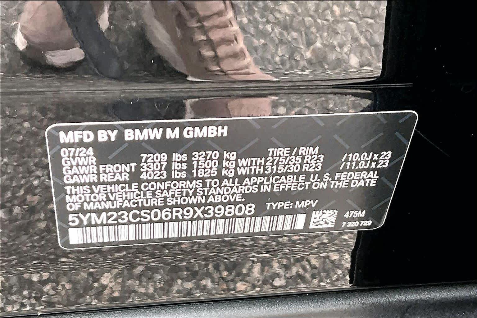 2024 BMW XM Sports Activity Vehicle
