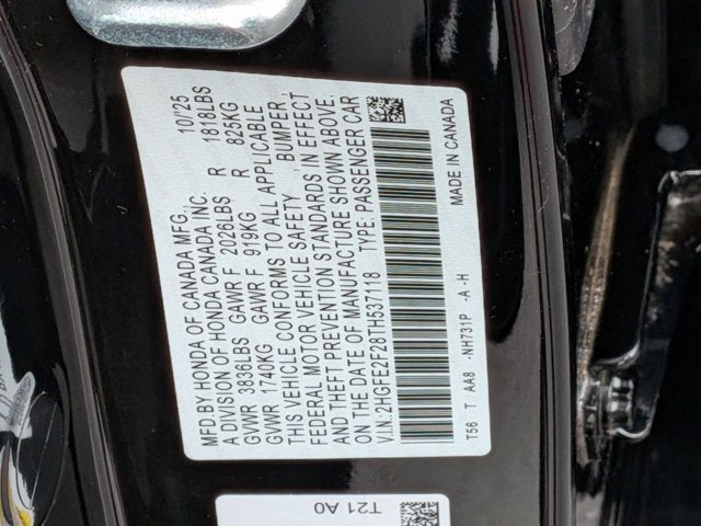 2026 Honda Civic LX