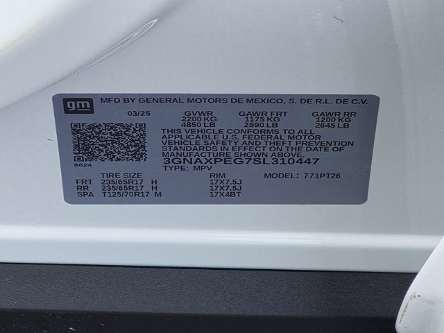 2025 Chevrolet Equinox LT