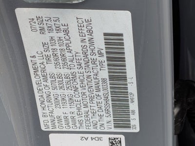 2025 Honda CR-V Hybrid Sport-L