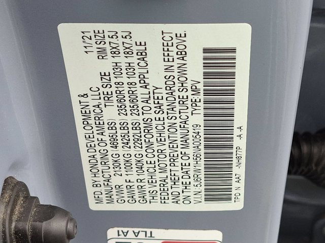 2022 Honda CR-V EX