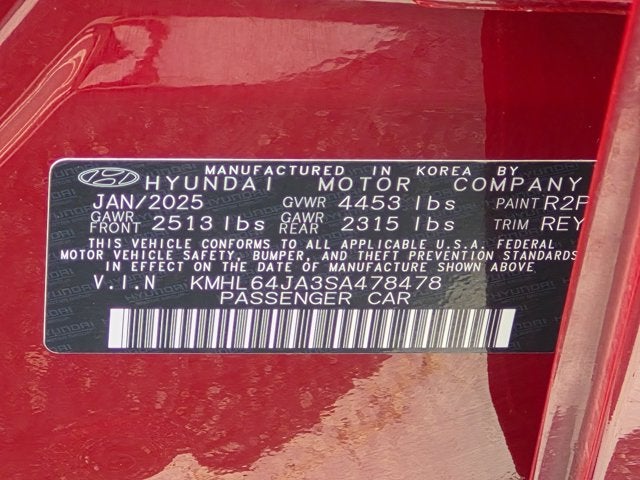 2025 Hyundai Sonata SEL
