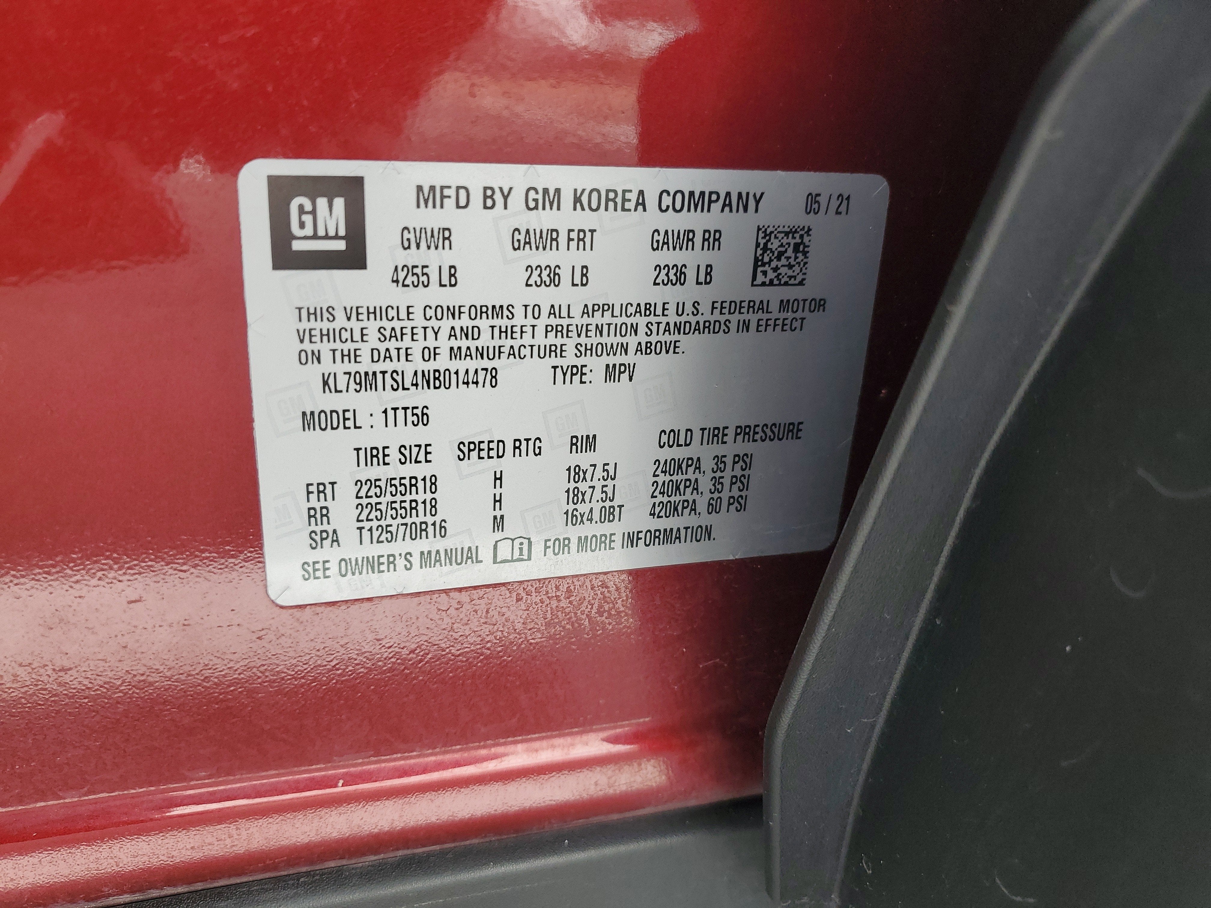 2022 Chevrolet Trailblazer RS