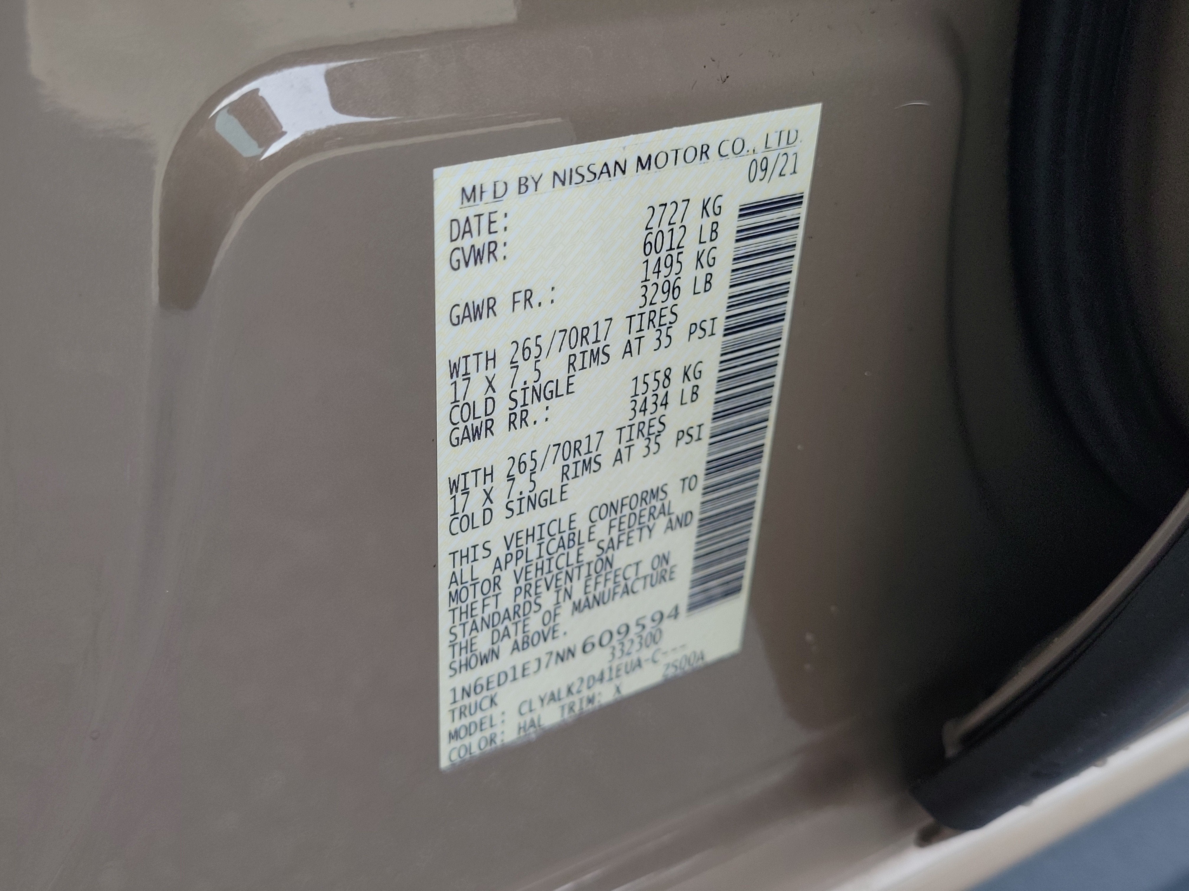 2022 Nissan Frontier PRO-X
