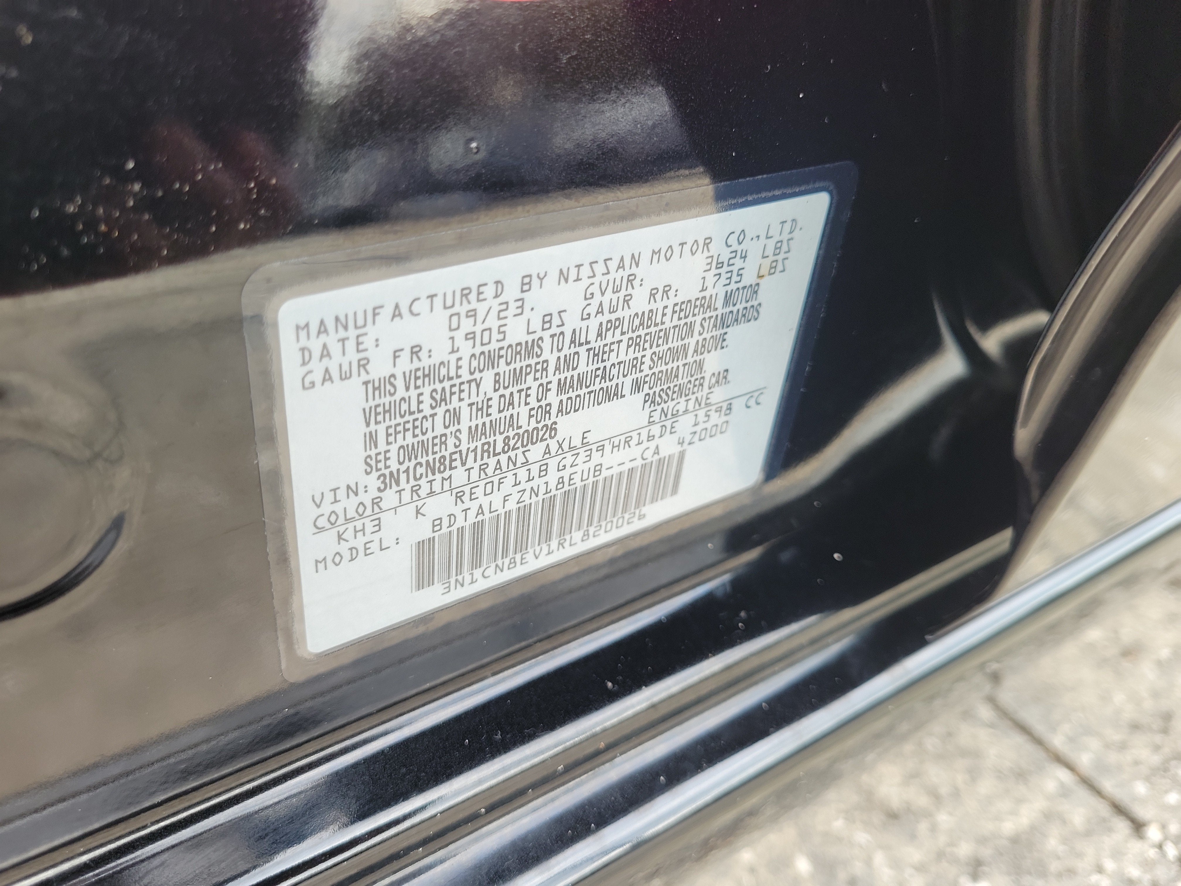 2024 Nissan Versa SV