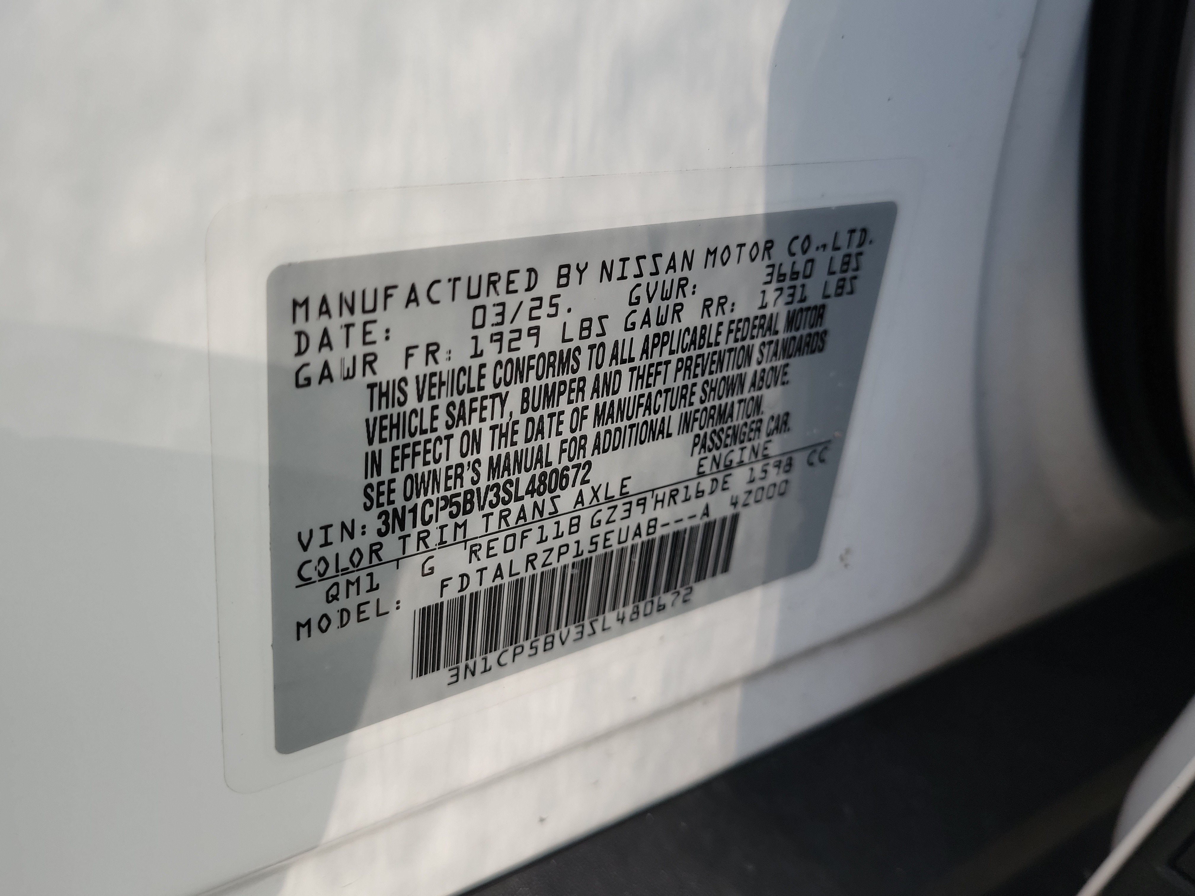 2025 Nissan Kicks Play S