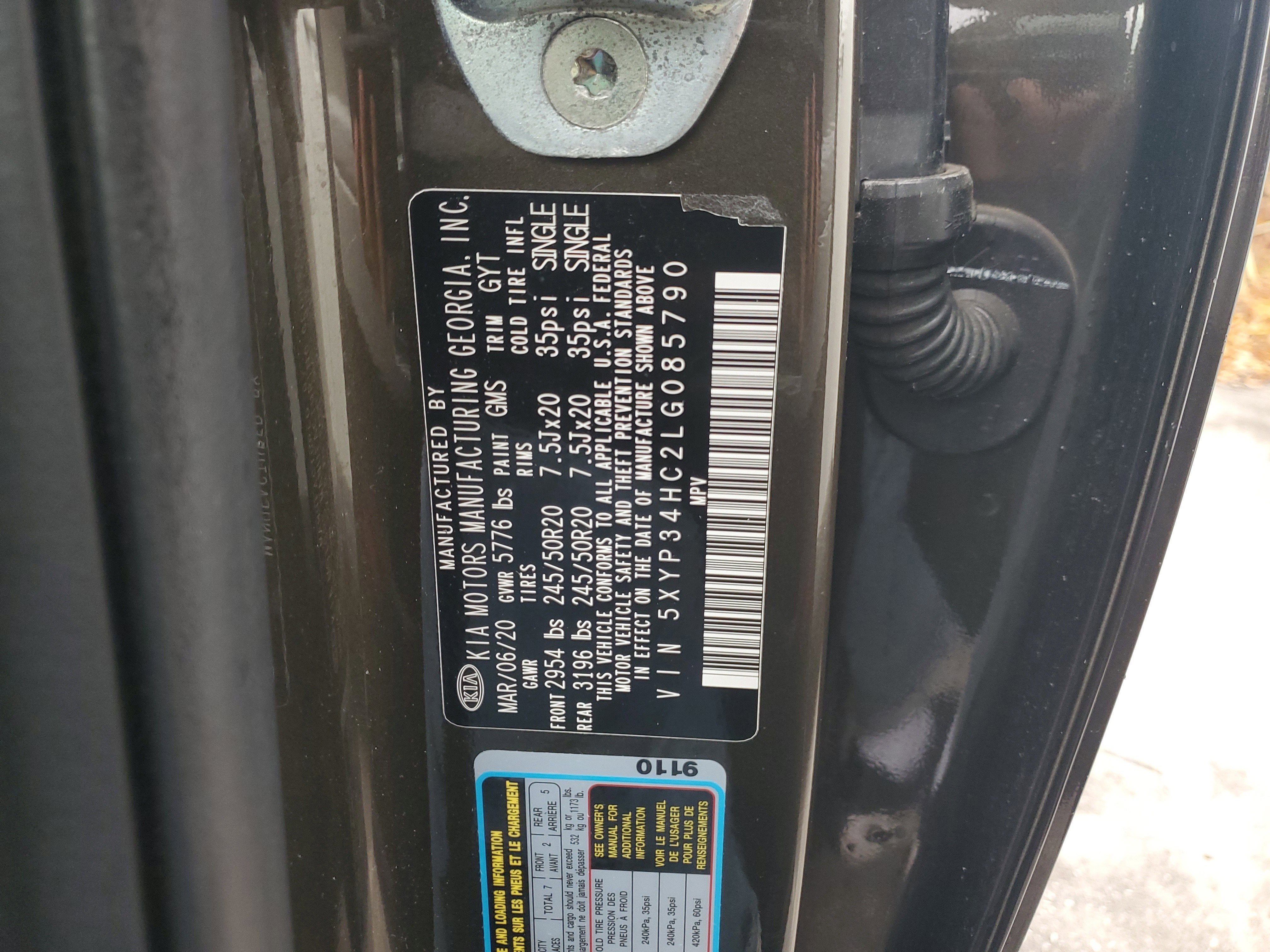 2020 Kia Telluride EX