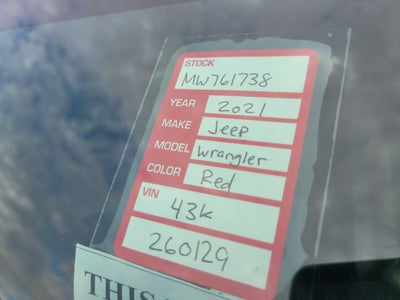 2021 Jeep Wrangler Unlimited Rubicon 392