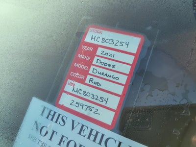 2021 Dodge Durango R/T