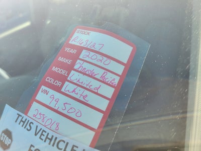 2020 Chrysler Pacifica Limited