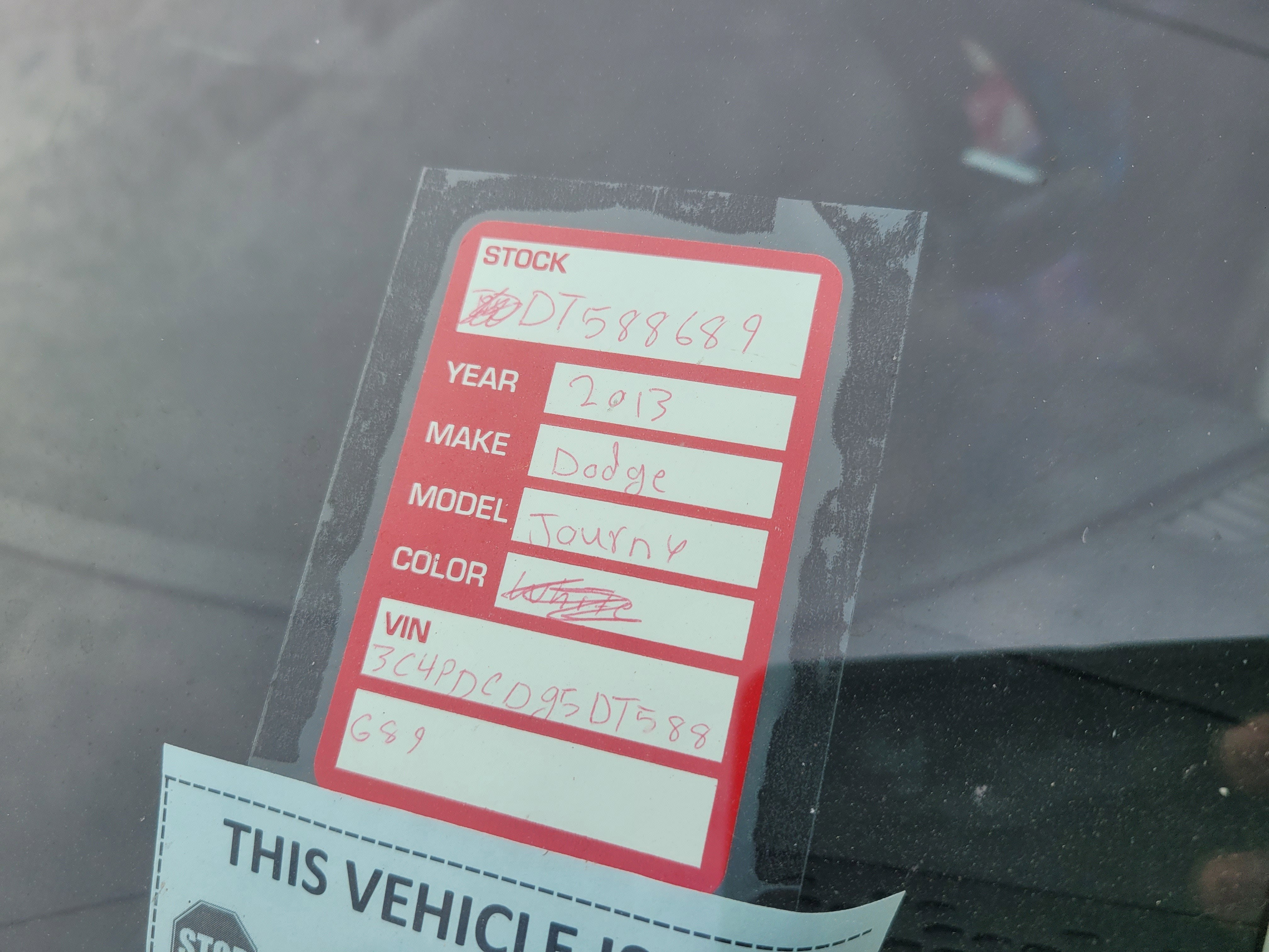 2013 Dodge Journey Crew