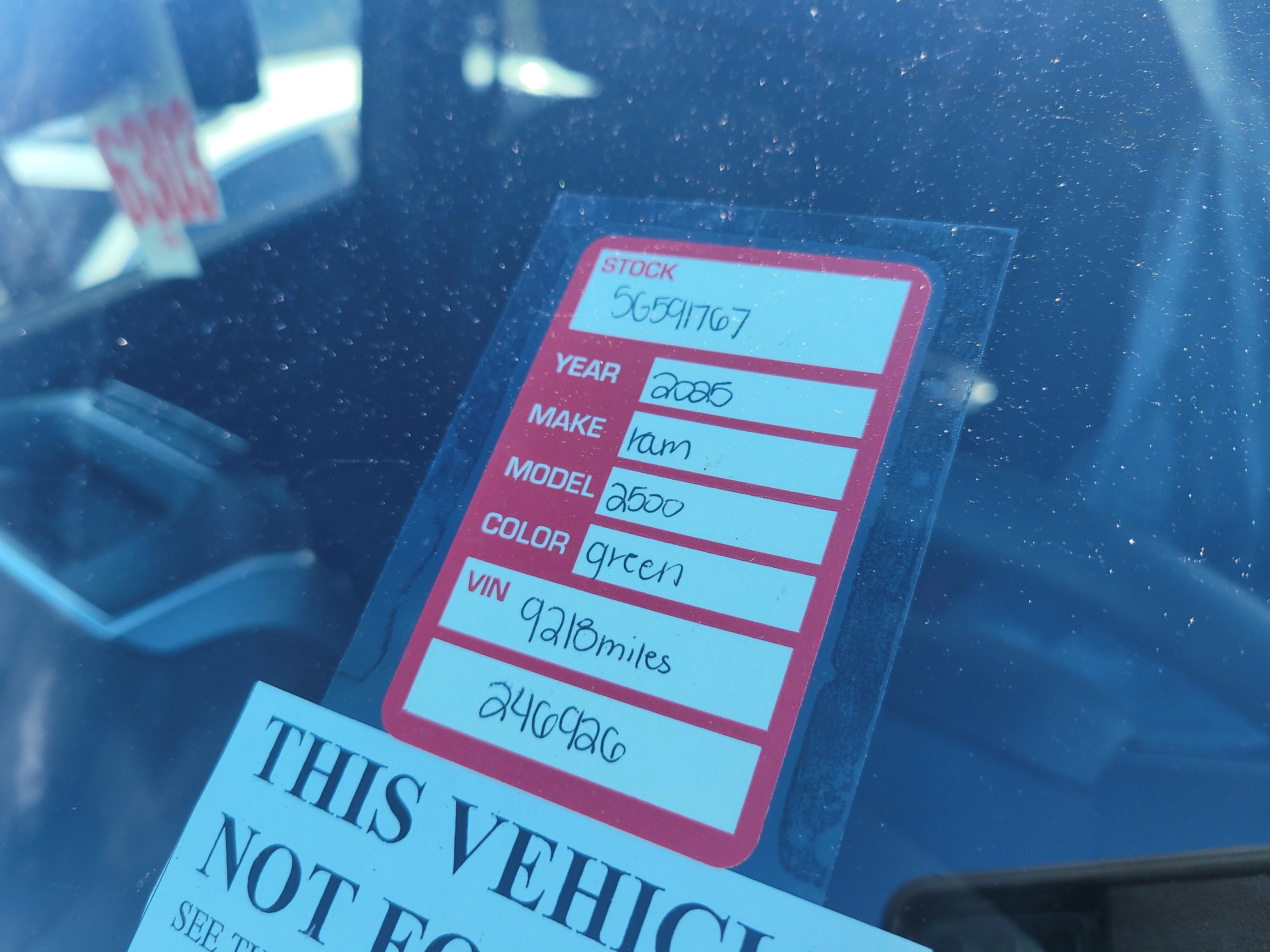 2025 RAM 2500 Big Horn