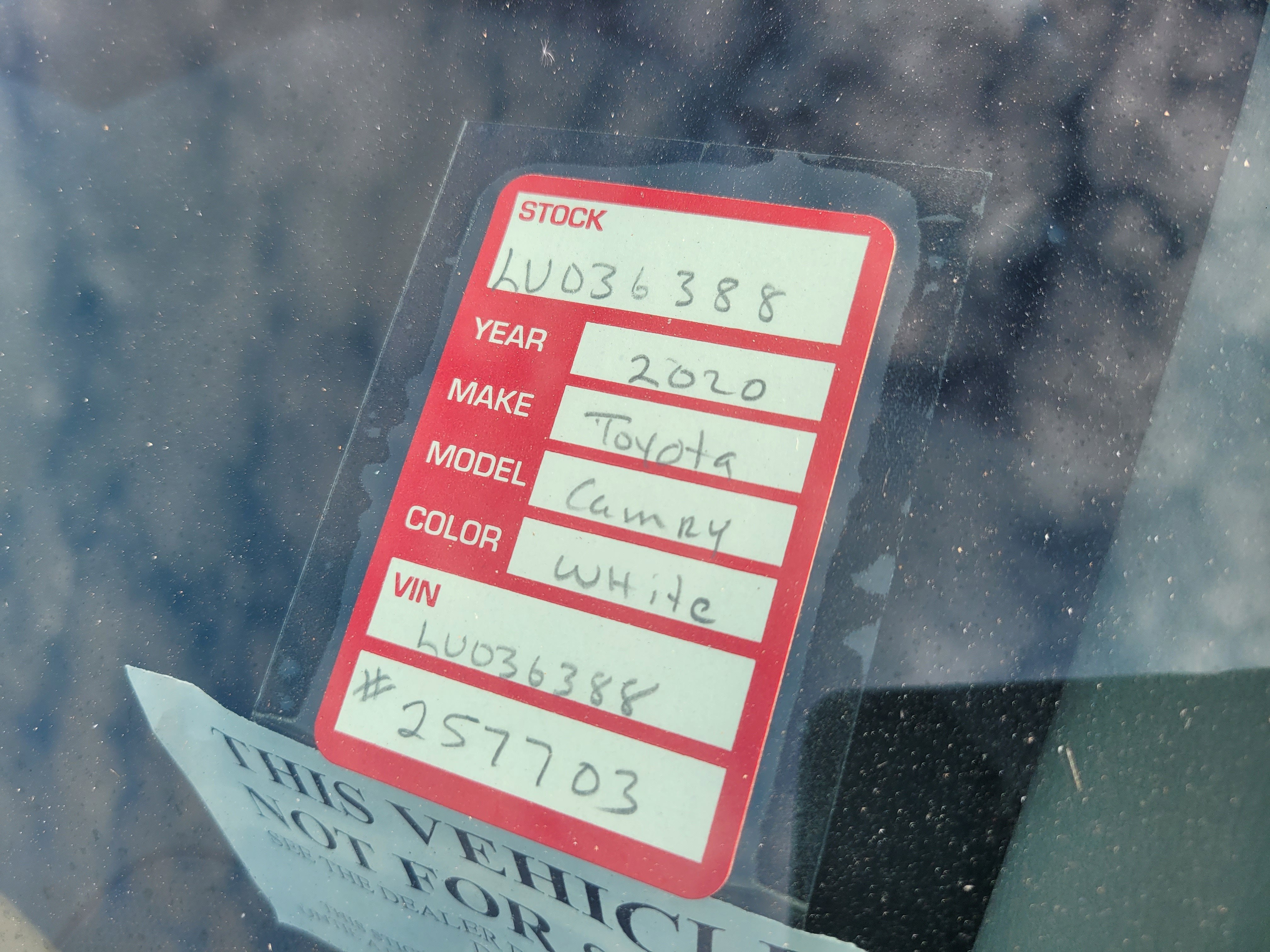 2020 Toyota Camry XSE V6