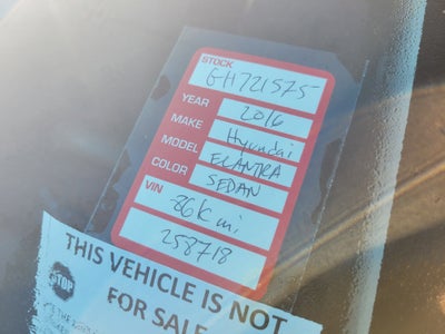2016 Hyundai Elantra SE