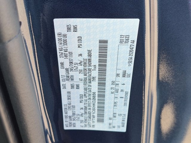 2017 Ford F-150 XL